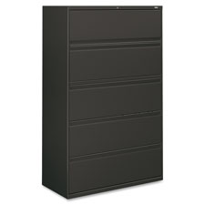 HON Brigade Charcoal 5-drawer Files