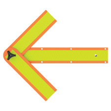 Deflecto Reflective Safety Arrow