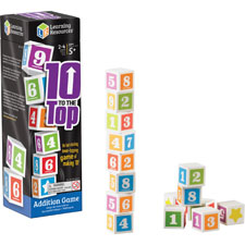 Learning Res. 10 To The Top Addition Game