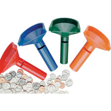 MMF Industries Color-keyed Coin Counting Tube Set