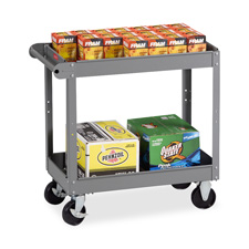 Tennsco 2-Shelf Service Cart