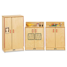 Jonti-Craft Natural Birch 3-pc Play Kitchen Set