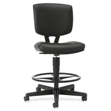 HON Volt Seating Leather Adjustable Task Stool