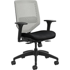 HON Solve Seating Titanium Mid-back Task Chair