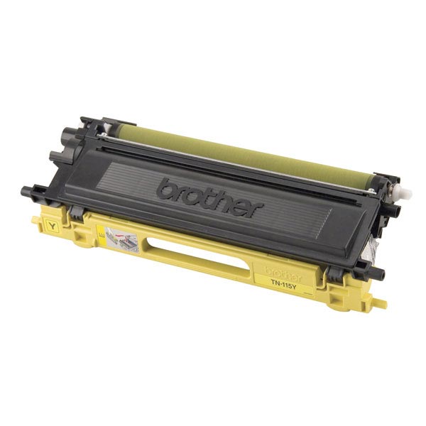 Brother TN-115Y Yellow OEM Toner Cartridge