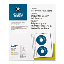 Bus. Source Laser/Inkjet CD/DVD Labels