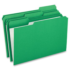 Pendaflex 1-3-cut Interior Grid Legal Color Folder