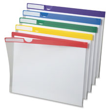 Pendaflex Clear Poly Index Folders