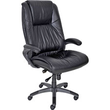Mayline Ultimo Series Dlx Leather High-Back Chair