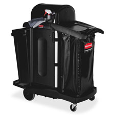 Rubbermaid Comm. Exec. Janitorial Cleaning Cart