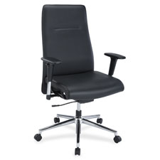 Lorell Leather Suspension Chair