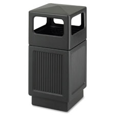 Safco Canmeleon 38-gal Side Open Waste Receptable