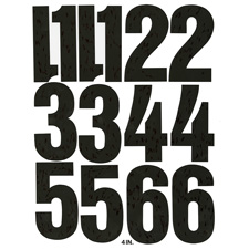 Chartpak Vinyl Numbers
