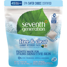 Seventh Gen. Free & Clear Laundry Detergent Packs