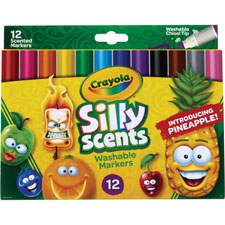 Crayola Silly Scents Slim Scented Washable Markers