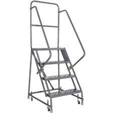 Louisville Ladders 4-step Steel Warehouse Ladder