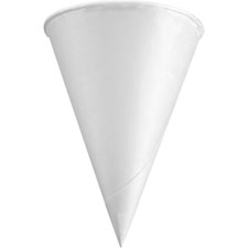 Konie Cups Rolled Rim Paper Cone Cups