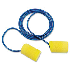 3M E-A-R Corded Foam Earplugs