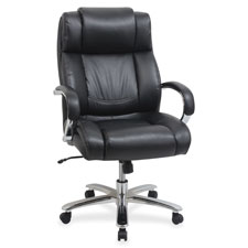 Lorell Big and Tall Leather Chair