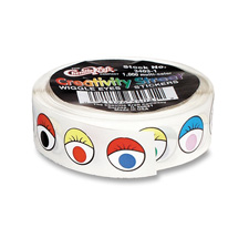 Chenille Kraft Wiggle Eyes Stickers