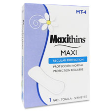 Hospeco MaxiThins Regular Maxi Pads