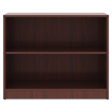 Lorell Mahogany Laminate Bookcase