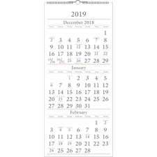 At-A-Glance 3MPP Wirebound Hanging Wall Calendar