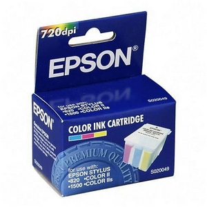 Epson S020049 Tri-Color OEM Inkjet Cartridge