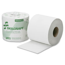 SKILCRAFT 2-ply PCF Individual Toilet Tissue Rolls