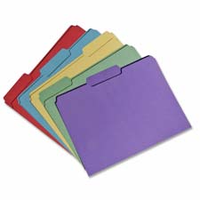 SKILCRAFT 1-ply Top Tab Recycled File Folders
