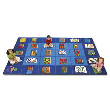 Carpets for Kids Reading Book Rectngl Seating Rug