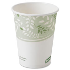 Dixie Foods EcoSmart Viridian Paper Hot Cups