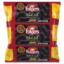 Folgers Black Silk Ground Coffee Filter Packs