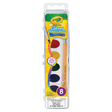 Crayola Washable Glitter Watercolors Set