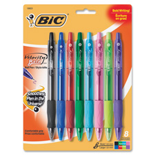 Bic Velocity Retractable Bold Ballpoint Pens