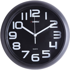 Lorell Large Number Wall Clock