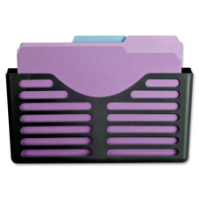 Lorell Plastic Cubicle Pocket File