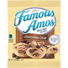 Keebler Famous Amos Bite Size Cookie Pouches