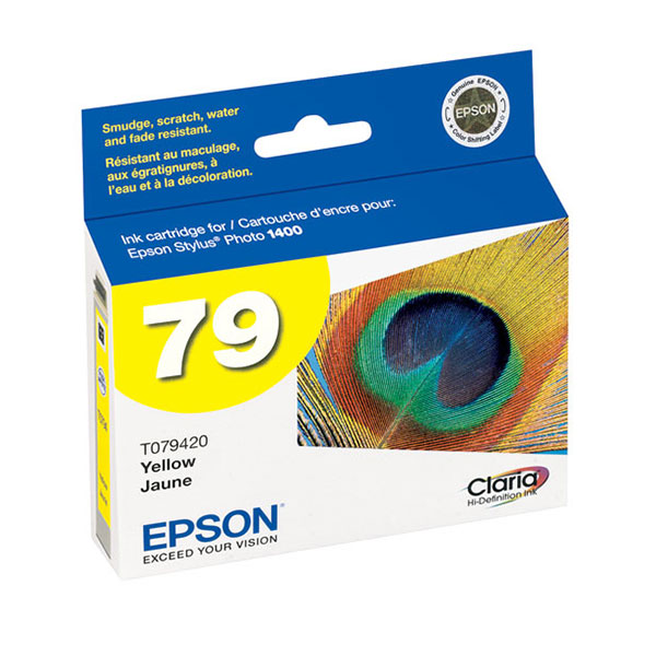 Epson T079420 (Epson 79) Cyan OEM Inkjet Cartridge