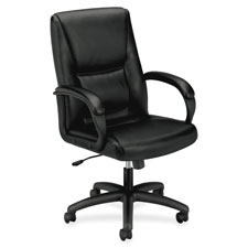 HON VL161 Executive Leather Mid-back Chair