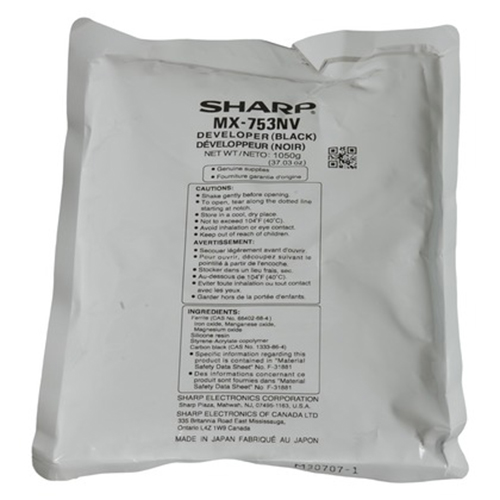Sharp MX-753NV Black OEM Developer