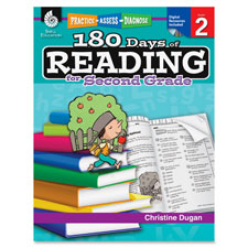 Shell Education 180 Days of Reading 2nd-Grade Book