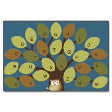 Carpets for Kids Owl-phabet Tree Woodland Rug