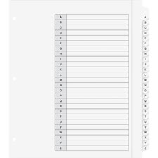 Avery Extra Wide A-Z Tabs Ready Index Dividers