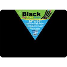 Flipside Prod. Black Dry Erase Board