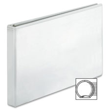 Bus. Source Tabloid-size White Reference Binder