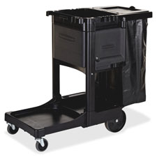 Rubbermaid Executive Janitor Cleaning Cart