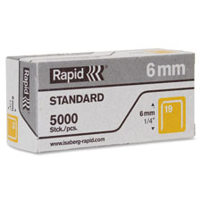 Rapid R23 No.19 Fine Wire 1/4" Staples