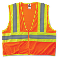 Ergodyne GloWear Class 2 Two-tone Orange Vest