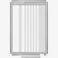 Bi-silque Magnetic In/Out Vertical Planner Board